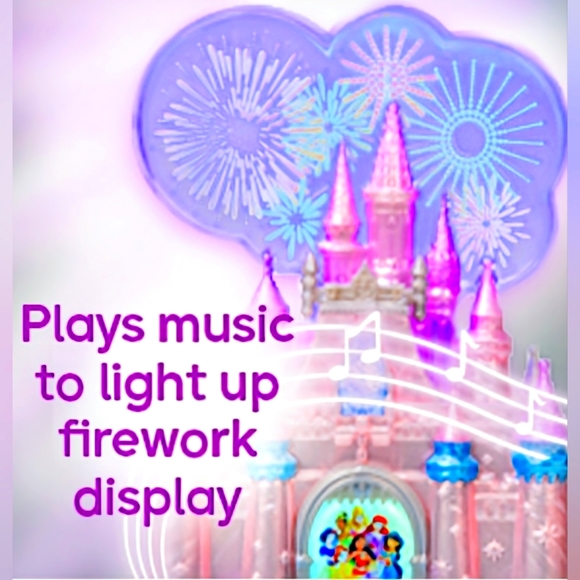 NIB Disney princess wishes 100th Celebration Castle musical light up Jewelry box - Picture 6 of 6